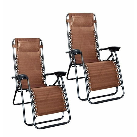 patio recliner lounge chair sling ghp pack of pvc mesh fabric seats brown zero gravity patio recliner lounge chairs patio recliner lounge chair sling ghp pack of pvc mesh fabric seats brown zero gravity patio recliner lounge chairs